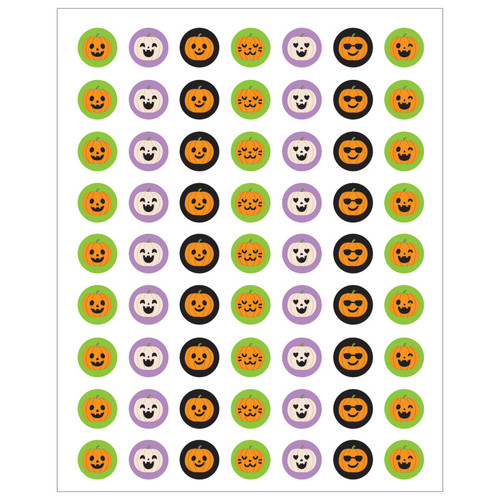 Teacher Halloween Pumpkins Mini Stickers, Pack Of 378 TCR6946