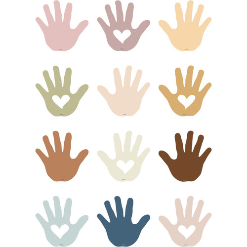 Teacher Everyone Is Welcome Helping Hands Mini Accents, Pack Of 36 TCR7134