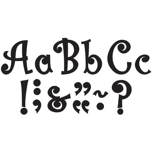 Teacher 5" Bling Letters With Jewels, 395 Pieces TCR75178