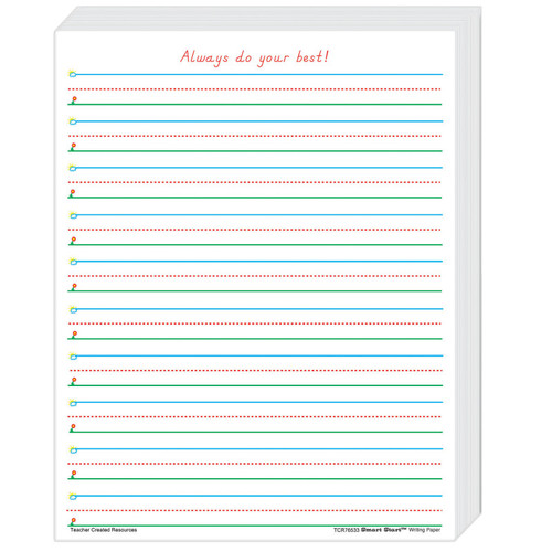 Teacher Smart Start 1-2 Writing Paper: 360 Sheets TCR76533