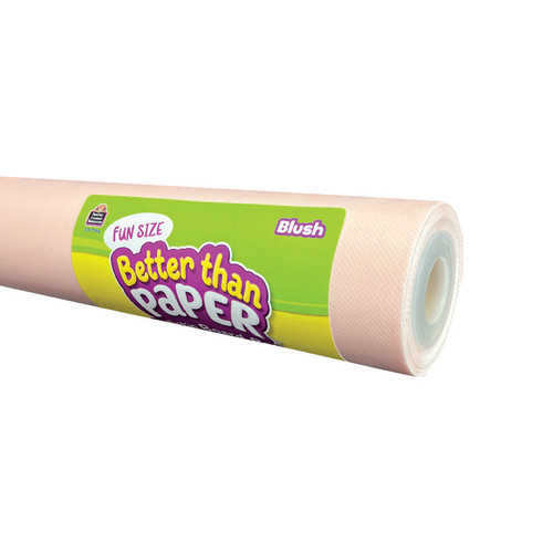 Teacher Fun Size Better Than Paper Bulletin Board Roll, 18" X 12', Blush TCR77416