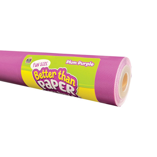 Teacher Fun Size Better Than Paper Bulletin Board Roll, 18" X 12', Plum Purple, Pack Of 3 TCR77417-3