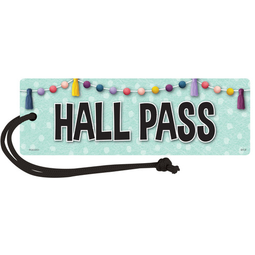 Teacher Oh Happy Day Magnetic Hall Pass TCR77518