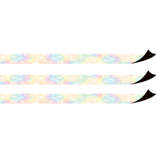 Teacher Pastel Pop Tie-Dye Magnetic Border, 24 Feet Per Pack, 3 Packs TCR77575-3