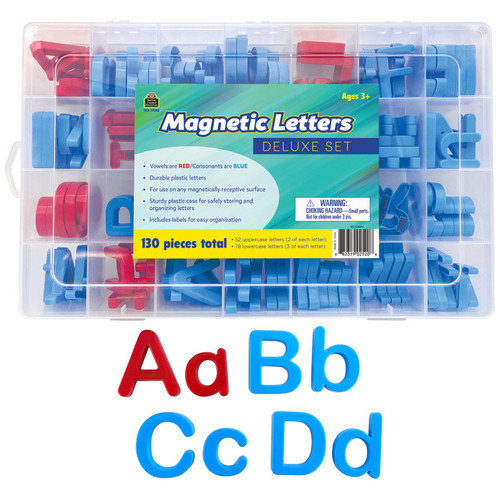 Teacher Magnetic Letters Deluxe Set, 130 Pieces TCR77582
