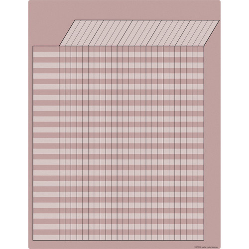 Teacher Light Mauve Incentive Write-On/Wipe-Off Chart TCR7919