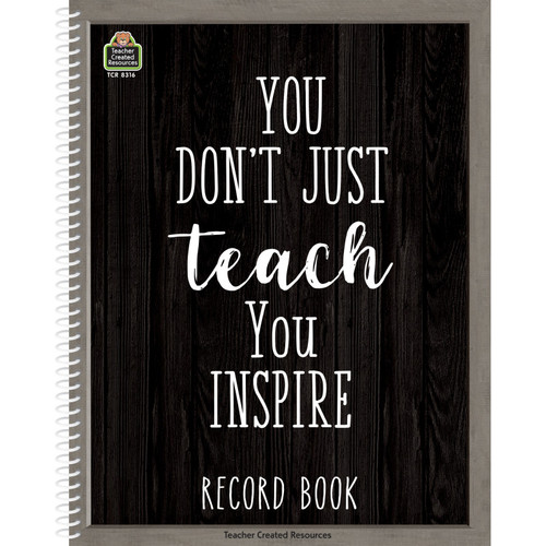 Teacher Modern Farmhouse Record Book TCR8316