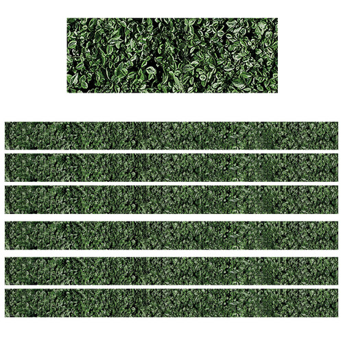 Teacher Modern Farmhouse Boxwood Straight Border Trim, 35 Feet, 6 Packs TCR8513-6