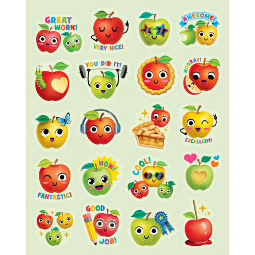 Teacher Apple Smelly Stickers, Pack Of 120 TCR9449