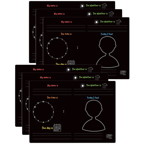 The Activity Playmat - Fill In The Blanks, Pack Of 6 TPG81206