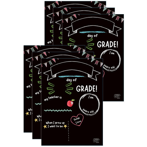 The Activity Playmat - School Milestones, Pack Of 6 TPG81606