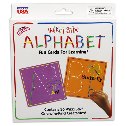 Wikki Alphabet Cards Set WKX606