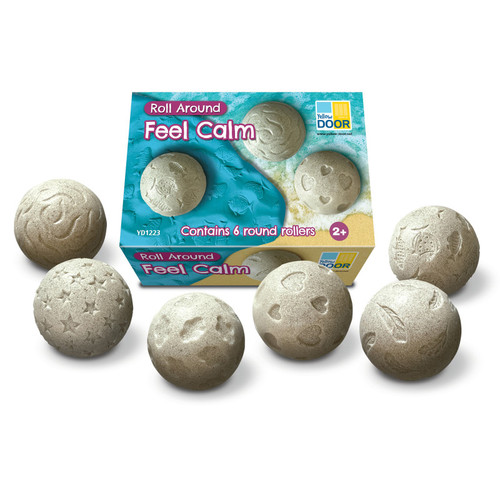 Yellow Roll Around - Feel Calm - Set Of 6 YUS1223