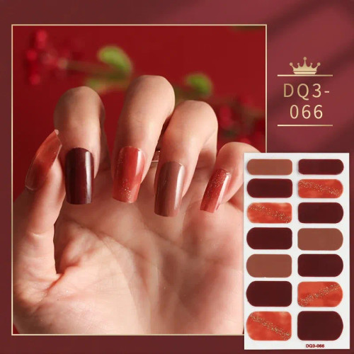 Silver - Green And White Solid Colors And Creative Nail Art Manicure Decoration Nails Art Decoration Last Update Nail Sticker Lot By WTB