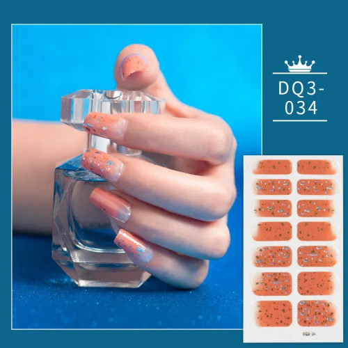 Dark Gold - Green And Dark Green Manicure Decoration Solid Colors And Creative Nail Art Nail Wraps Diy Nail Adhesive Designed Full Beauty By WTB