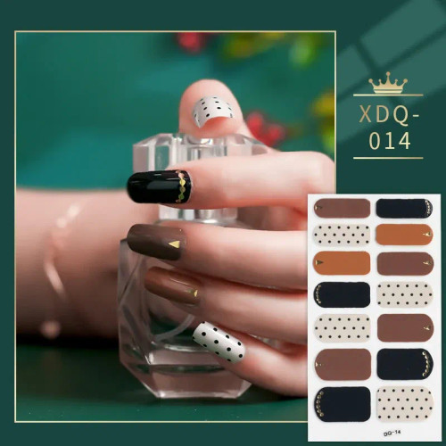 Brige - Dropshipping Red Strawberry Nail Stickers Fashion Nail Polish Self Adhesive Manicure Decoration Nail Accessories Nail Art By WTB