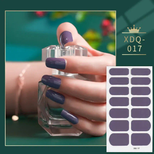 Nickel-Free White - Blue And Pink Nail Stickers Fashion Nail Decoration Nail Accessories Designer Self Adhesive Nail Art Stickers For Nails Gifts By WTB