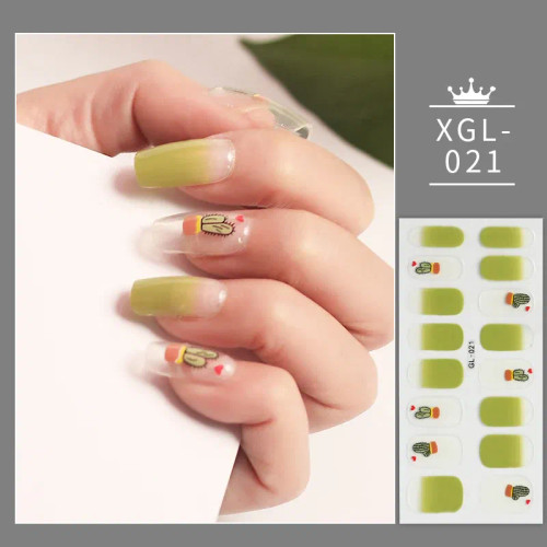 Multi - Shiny New Year Nail Sticker Self Adhesive Decor Sticker Nail Wraps Glitter Nail Polish Sticker Waterproof Christmas Nail Sticker By WTB