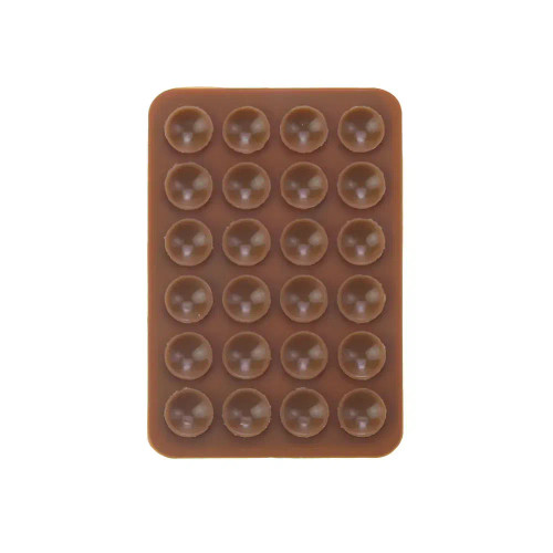 Clear - Silicone World Square Silicone Mobile Phone Fixing Suction Cup Car Mounted Bracket Phone Case Universal Anti Slip Suction Cup By WTB