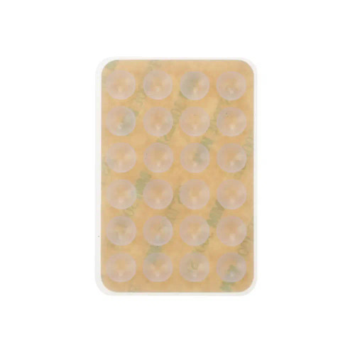 Light Grey - Silicone World Square Silicone Mobile Phone Fixing Suction Cup Car Mounted Bracket Phone Case Universal Anti Slip Suction Cup By WTB