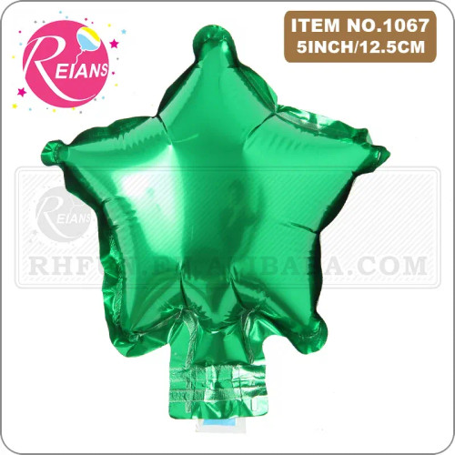Clear, Ballon Size: 6Inch, Shape: X - 10Pcs 5Inch Small Cute Heart Star-Shaped Foil Balloon Wedding Decoration Birthday Party Baby Shower Balloon Decoration Toy By WTB