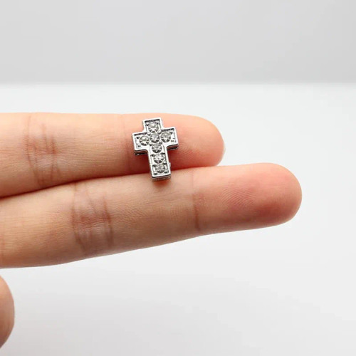 Watermelon Red - Rhinestone Slide Letter Charms For Jewelry Making Women Bracelet 8Mm Alphabet A-Z Pet Collar Necklace Diy Accessories Gift By WTB