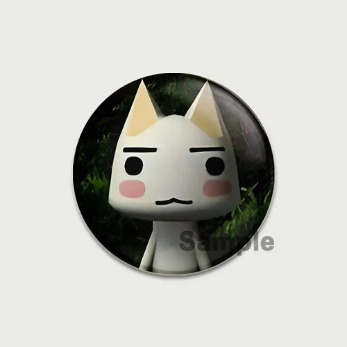 Multi-Colored, Size: S - 58/44/32Mm Cartoon Funny Toro Inoue Cat Pins Tinplate Badge Diy Custom Brooch For Fans Collection Gifts Decorative Clothes Hats By WTB