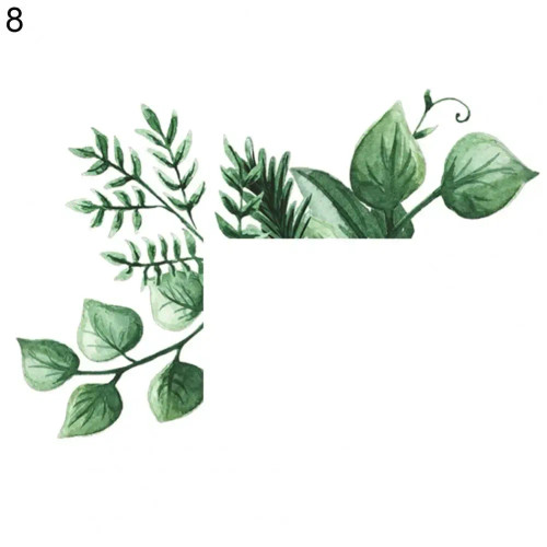 Transparent - Decor Wall Decal Creative Plant Flower Switch Wall Decorative Sticker Delicate Long Lasting Wall Paper For Nursery By WTB