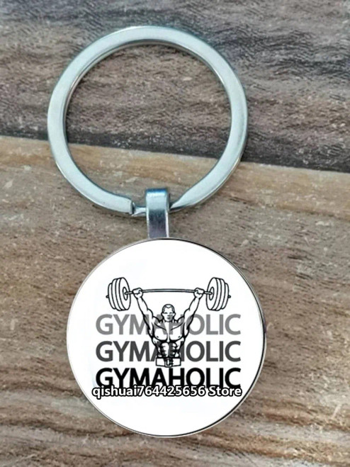 Dark Blue - Gym Keyring Keychain Suitable For Bodybuilding Athletes Heavy Men Boys Bodybuilding Sports Unisex Men Tactical Rock Keyring Keyc By WTB