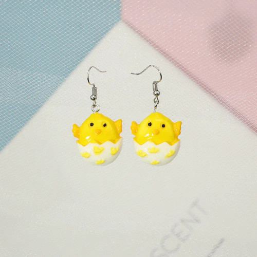 Metal Vermeil - Ultra-Low New Fashion Cute White Cloud Stud Earrings Delicate Mushroom Clouds For Women Girls Ear Jewelry Wholesale Gifts Bear By WTB