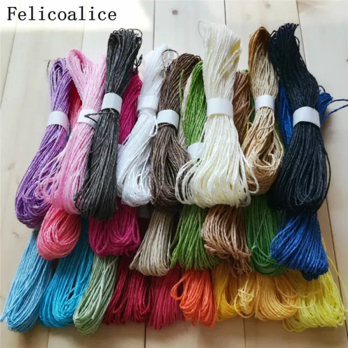 Dull, Size: 3Mm - 1Pc 30M 1.5Mm Diy Craft Supplies Paper Rope Holiday Decoration Hand-Knitting Paper Rope Birthday Party Handmade By WTB