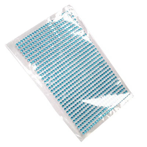 Blue, Size: 5Cm - Scrapbook Sticker 3Mm 750Pcs/Set Self-Adhesive Acrylic Rhinestones Sticker Mobile Diamond Decoration Drill Stickers For Car By WTB