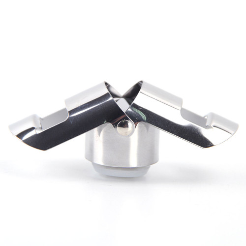 Stainless Steel Champagne Wine Bottle Stopper Portable Sealing Machine Bar Stopper Wine Cork Sparkling Champagne Cap By WTB