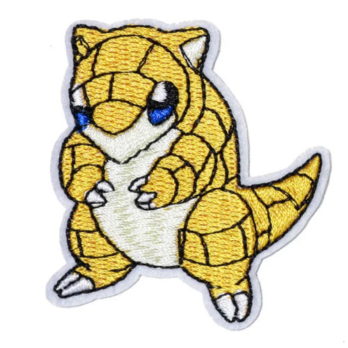 Red - Kawaii Animals Patch Anime Game Embroidered Patches For Clothing Diy Iron On Patches For Clothes Cartoon Patch Stickers By WTB