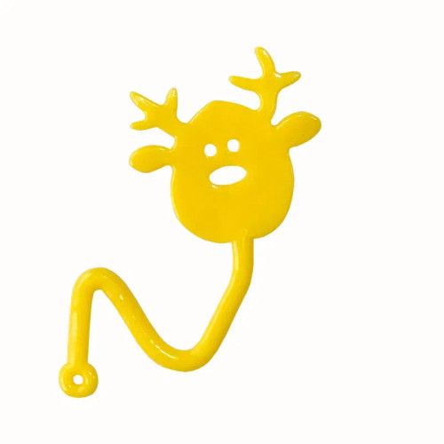 Dark Gray - 1Pc Squishy Toy Slap Hands Palm Toy Elastic Sticky Toy For Kid Gift Party Gags Practical Jokes Elastic Creative Tricky Toys By WTB