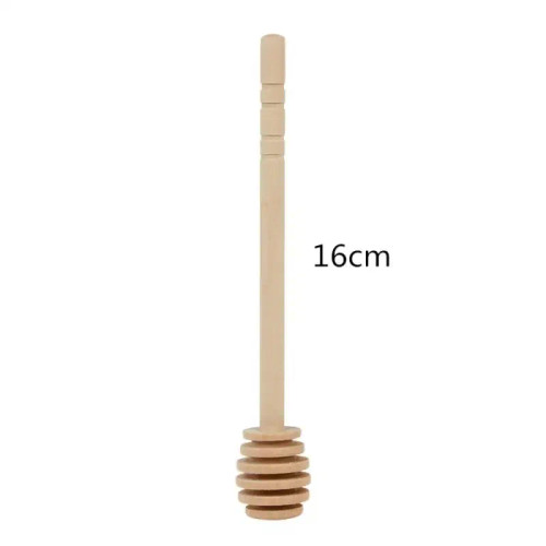 Silver, Ships From: China - 8/16Cm Mini Wooden Honey Spoon Eco-Friendly Long Handle Mixing Stick Dessert Tool Wooden Stir Bar For Honey Jar Kitchen Supplies By WTB