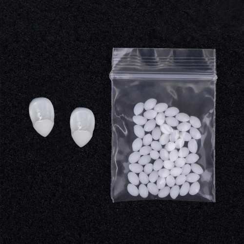 Mint Green - Halloween Decoration Vampire Teeth Fangs Dentures Props Halloween Cosplay Props False Fangs With Solid Glue Halloween Props By WTB