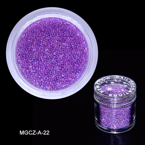 Burgundy - 1 Bottle Caviar Nail Art Bead Rhinestones Multi-Colors Mini Round Ball Shape Nail Crystal Glass Beads For 3D Nail Decorations #P By WTB