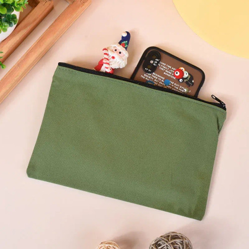 Yellow - Pen Storage Canvas Bags Cotton Bags For Shopping Shoulder Bag Eco-Friendly Foldable Grocery Bags Folding Tote Portable Handbags By WTB