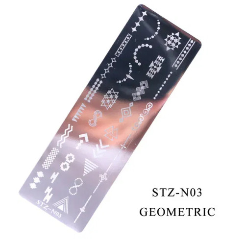 Ivory - 12Designs Retro Flower Butterfly Nail Art Templates Stamping Plate Snowflake Animal Lace Stamp Templates Plate Image Decor Tools By WTB