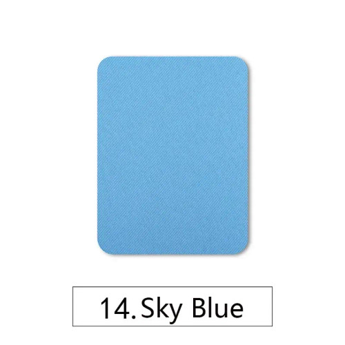 Brass - 4Pcs/Lot Fabric Iron-On Patches 12.5X9.5Cm Sewing On Patches Iron On Strong Glue Cotton Patch For Clothes Diy Jean Repair Decor By WTB