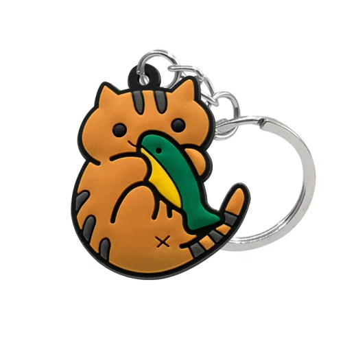 Camouflage - 1Pcs Animal Keychains Cute Black Cat Dach Dog Funny Style Duck Keyring Keychain For Bag Car Key Accessories Kids Favor Key Decor By WTB