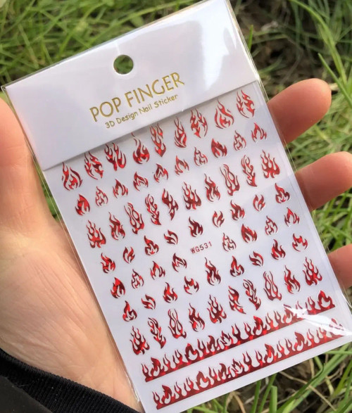 Sky Blue - 1Pcs New English Alphabet Nail Stickers Multi-Color Laser Reflective Nail Slider Art Cool Text Nail Kit By WTB