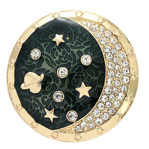 Metal Silver - Van Gogh Oil Painting Brooch Van Gogh Brooch Galaxy Brooch Star Moon Sunflower Brooch Art Brooch Van Gogh Lapel Pin By WTB