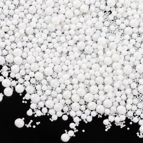 Light Grey, Size: L - 10G 0.4-3Mm Mini Bubble Ball Bead Epoxy Uv Resin Filler For Diy Nail Art Mold Silicone Jewelry Making Supplies Accessories Decor By WTB