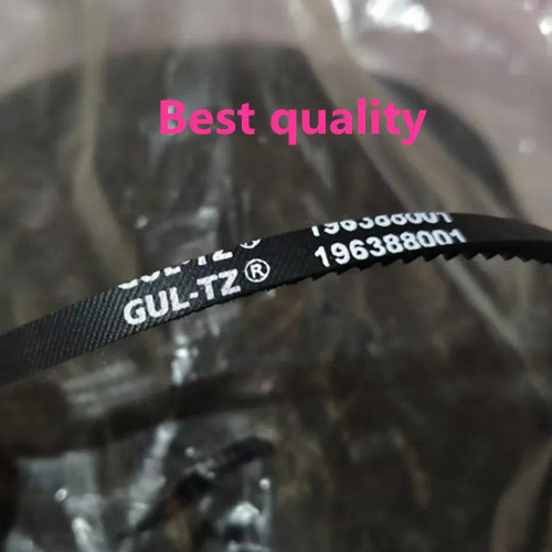 Black - Motor Belt 196388 Timing Belts #37977 For Singer 157/8,242/7/8,252/7/8,262,270,353/4,360/3/7/8,964,974,2405 By WTB