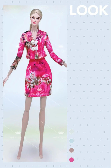 Light Green - Clothes For Barbie Doll Accessories Dress By WTB