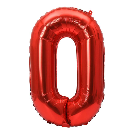 Dark Orange, Ballon Size: 10Inch - 32Inch Rainbow Gradient Number Foil Balloon 1-9 For Kids Birthday Party Decor Baby Shower Bridal Shower More Options Avaliable By WTB