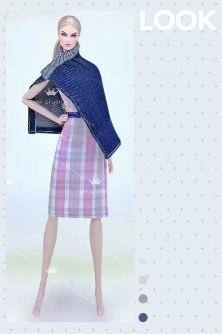 Yellow - Clothes For Barbie Doll Accessories Dress By WTB