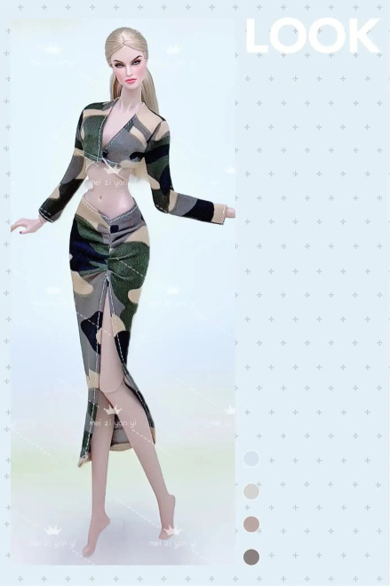 Purple - Clothes For Barbie Doll Accessories Dress By WTB